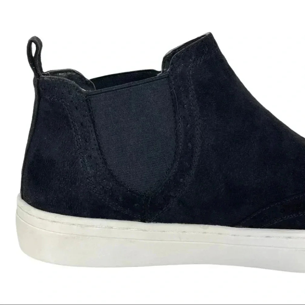 Seven Dials Darcy Black Fabric Suede Slip-On Womens Sneakers Size 8.5M - Picture 9 of 14